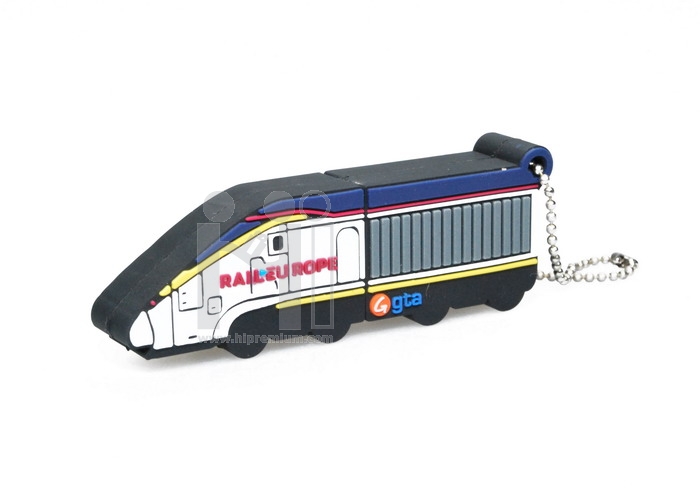 Flash Drive รถไฟ Rail Europe หรือทรงอื่นๆตามสั่ง (แฟลชไดรฟ์สั่งทำ)