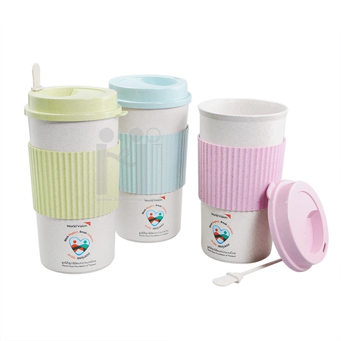 Eco Cup ǹӿҧ<br>Straw Wheat Plastic Cup