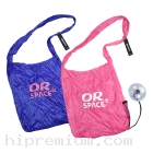 ถุงผ้าช้อปปิ้งม้วนเก็บได้ 