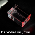 3D crystal USB flash drive  