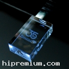 3D crystal USB flash drive 