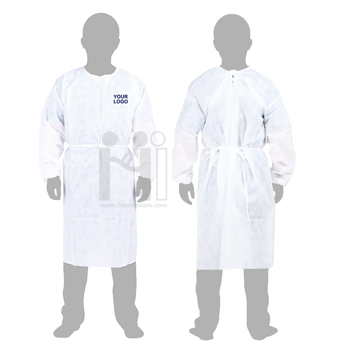 ชุดกาวน์ PPE ป้องกันเชื้อโรคและฝุ่น สั่งผลิตใหม่