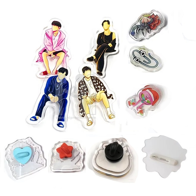 เข็มกลัดอะคริลิค Acrylic Pin 