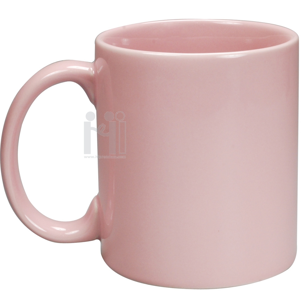 แก้วมักสีชมพู แก้วกาแฟเซรามิกมัค