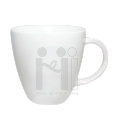 ***แก้วมัก แก้วกาแฟเซรามิกมัค แก้ว mug สีขาวสกรีนโลโก้