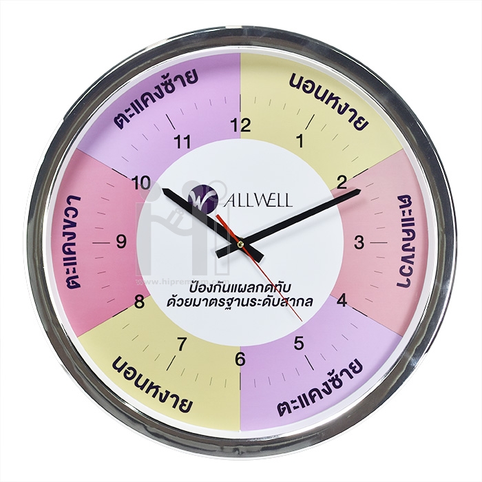 นาฬิกาแขวนผนังทรงกลม 