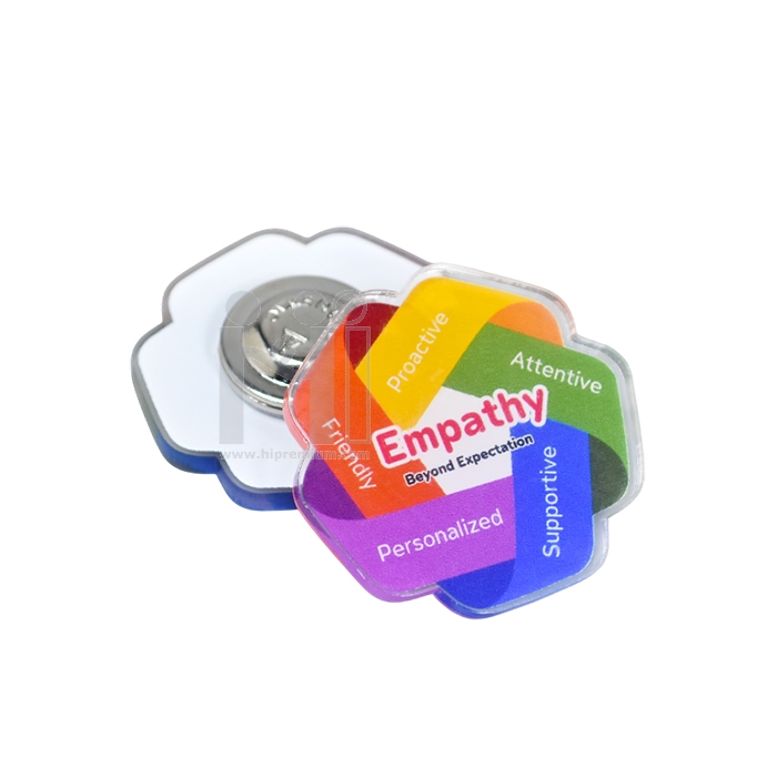 เข็มกลัดอะคริลิค 