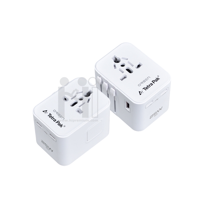 Eloop Orsen ปลั๊กไฟทั่วโลก 