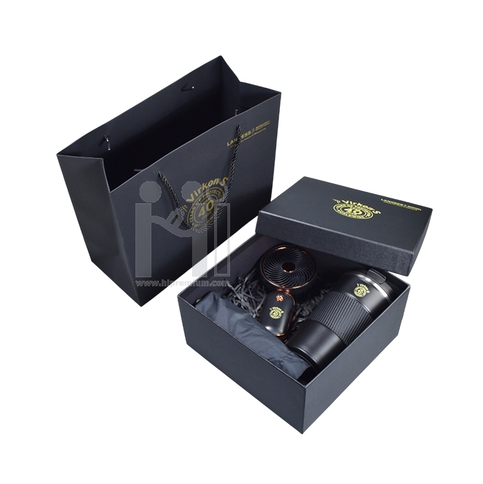 Gift set ร่ม แก้วน้ำ พัดลม 
