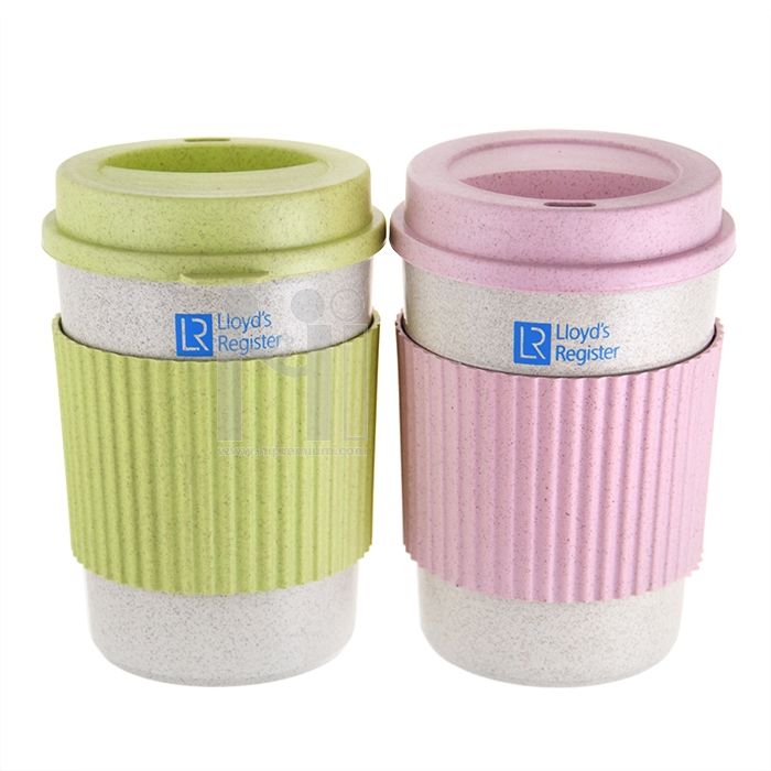 Eco Cup แก้วน้ำฟางข้าวสาลี 