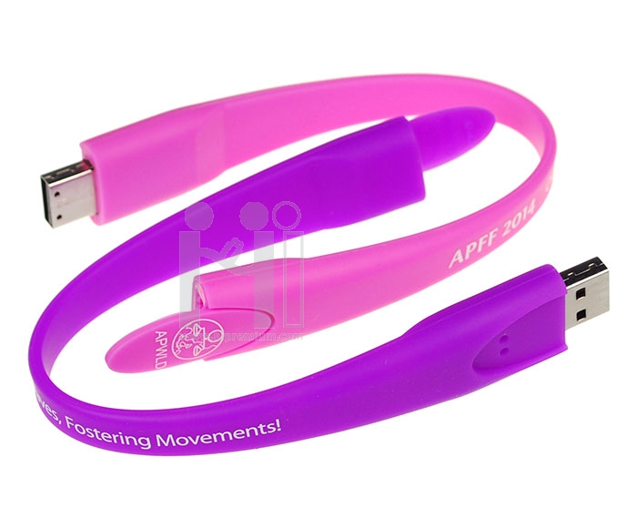 Wristband USB Flash Drive  สมาคมผู้หญิงกฎหมายและการพัฒนาแห่งเอเซียแปซิฟิก