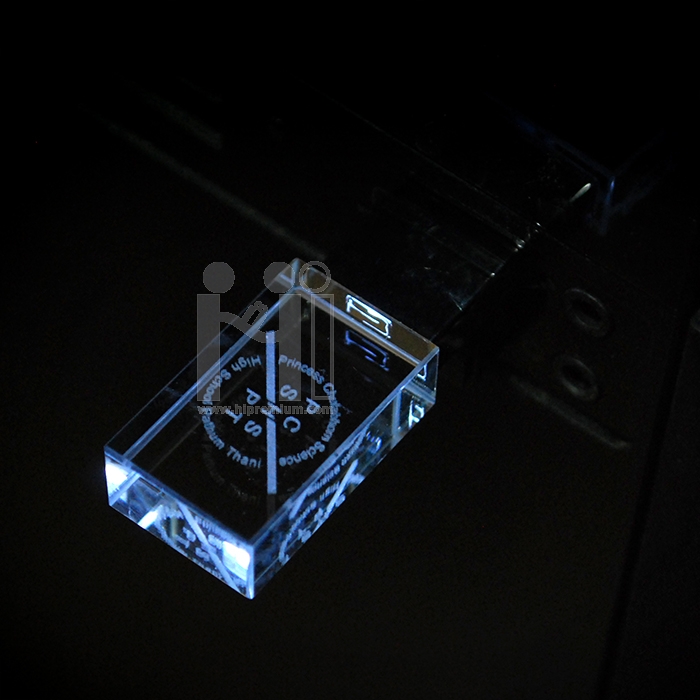 3D crystal USB flash drive 