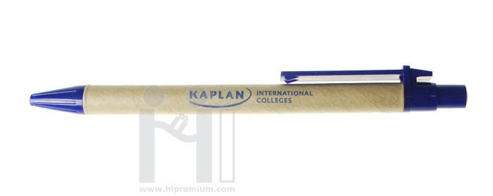ปากกาลูกลื่นรีไซเคิล Kaplan International Colleges