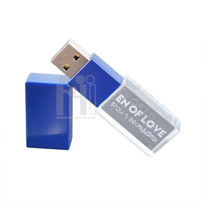 3D crystal USB flash drive 