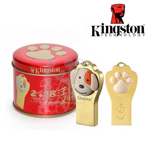 ***Flash Drive ปีจอ(สุนัข) แฟลชไดร์ฟคิงส์ตันแท้ Kingston DTCNY18 USB 3.1 ประกันศูนย์