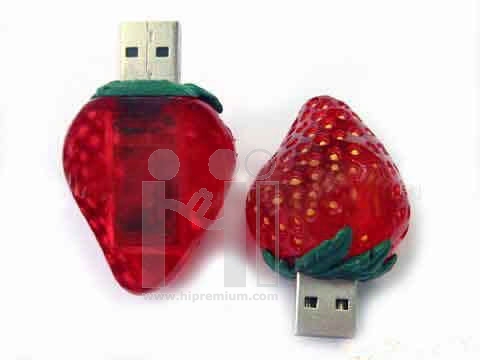 USB Flash Drive แฟลชไดร์ฟรูปสตรอเบอรี่