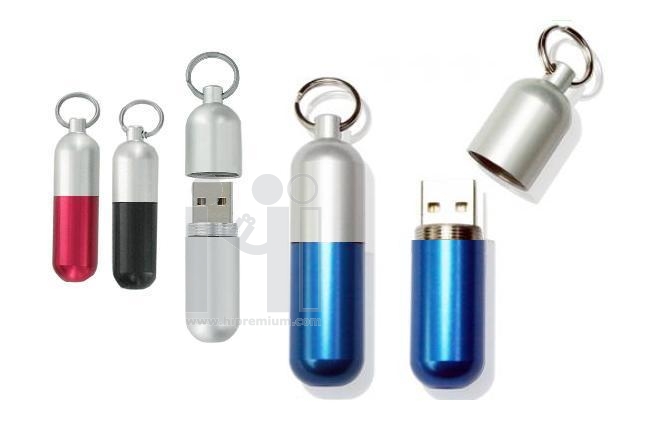 Flash Drive แคปซูลยาแฟลชไดร์ฟ โลหะ