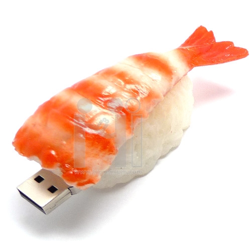 USB Flash Drive แฟลชไดร์ฟรูปข้าวปั้นหน้ากุ้ง