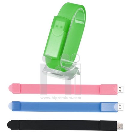 Wristband USB Flash Drive แฟลชไดร์ฟริสต์แบนด์