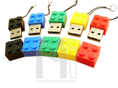 USB Flash Drive แฟลชไดร์ฟเลโก้ แฟลชไดรฟ์ตัวต่อ