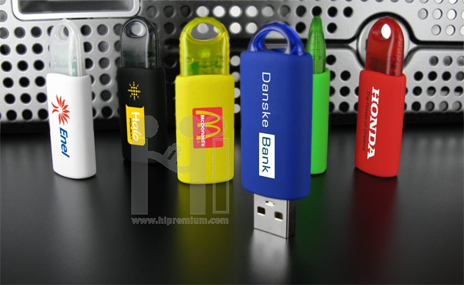 USB Flash Drive แฟลชไดร์ฟพลาสติกไม่มีฝาปิด