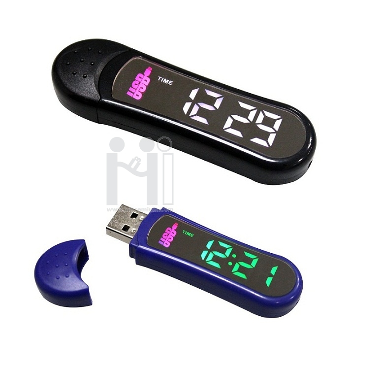 Led Watch USB Pedometer Flash Drive  <br>ok>นาฬิกาแฟลชไดร์ฟเครื่องนับก้าว,บอกวันที่,เวลา,ความจุ