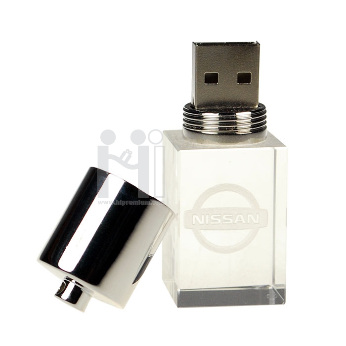 3D crystal USB flash drive  แฟลชไดร์ฟแก้วคริสตัลใส3มิติ แฟลชไดร์ฟเรืองแสง 