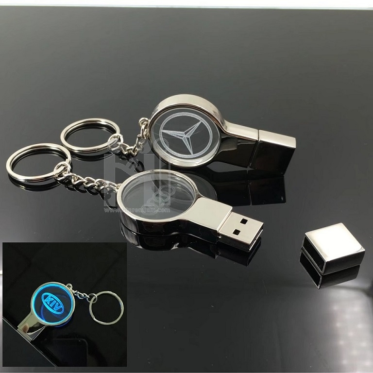 3D crystal USB flash drive  แฟลชไดร์ฟแก้วคริสตัลใส3มิติ แฟลชไดร์ฟเรืองแสง 