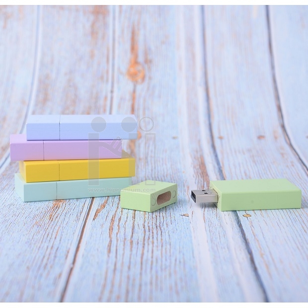 Wooden USB Flash Drive แฟลชไดร์ฟไม้จริง