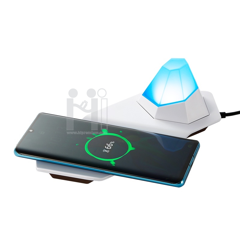 2in1 โคมไฟที่ชาร์จไร้สาย , Wireless charger, โคมไฟที่ชาร์จไร้สาย, ที่ชาร์จไร้สาย, แท่นชาร์จไร้สาย, โคมไฟแท่นชาร์จไร้สาย, ที่ชาร์จไร้สาย2in1, QI Charger , แท่นชาร์จ Qi ไวร์เลสไร้สาย