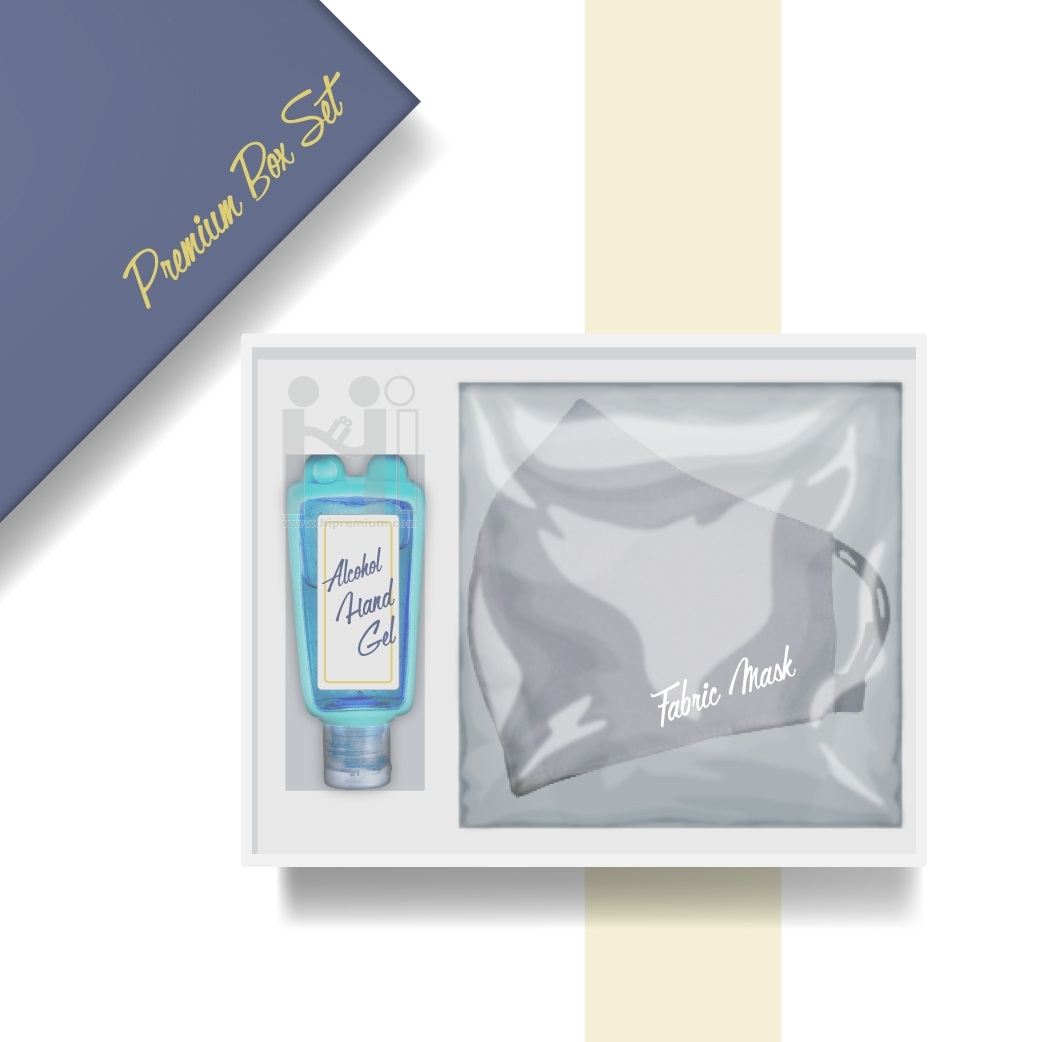 Gift Set ชุดเซ็ตโควิด<br>(หน้ากาก&เจลล้างมือ)