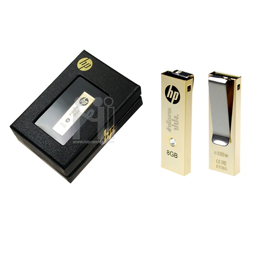 ***Flash Drive HP c335w <br>ประดับSwarovski crystal พร้อมกล่องของขวัญ , HP c335w 8GB, HP c335w 16GB, HP c335w 32GB, HP c335w 64GB, HP c335w 128GB