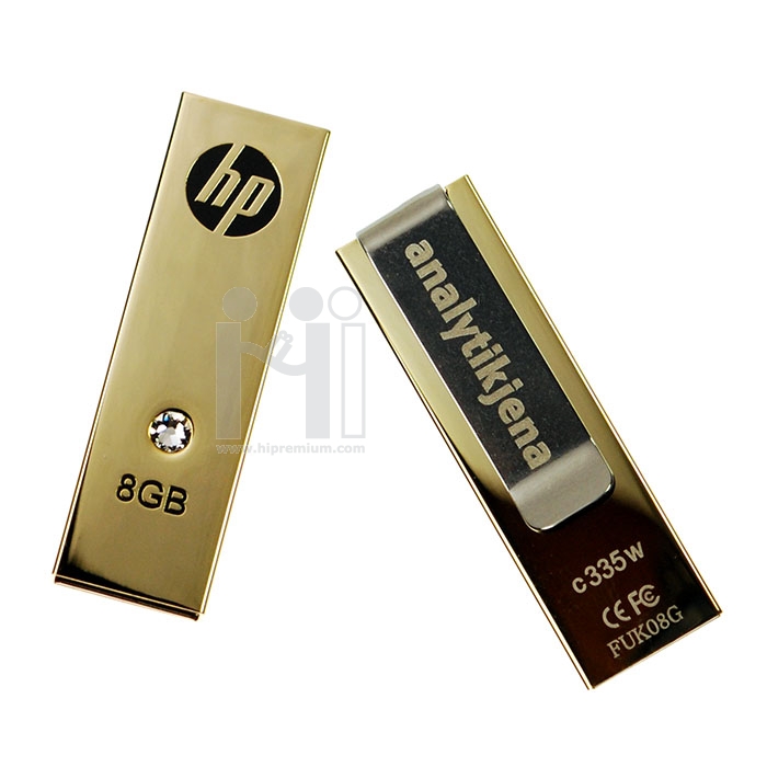 ***Flash Drive HP v335w  ประดับคริสตัลSwarovski แท้ , HP v335w 8GB, HP v335w 16GB, HP v335w 32GB, HP v335w 64GB, HP v335w 128GB