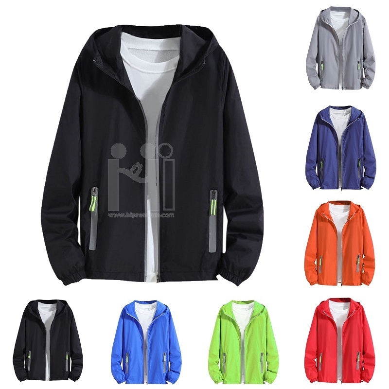 เสื้อแจ็กเก็ตกันแดด กันน้ำ แห้งไว