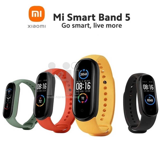 นาฬิกาข้อมือเพื่อสุขภาพ Xiaomi Mi Smart Band 5 , Xiaomi Mi Smart Band 5, Xiaomi Smart Watch, นาฬิกาเพื่อสุขภาพ, นาฬิกานับแคลอรี่, นาฬิกาฟิตเนส, นาฬิกาวัดระยะทาง, นาฬิกาวัดความดัน, สายรัดข้อมือออกกำลังกาย, นาฬิกาอัจฉริยะ