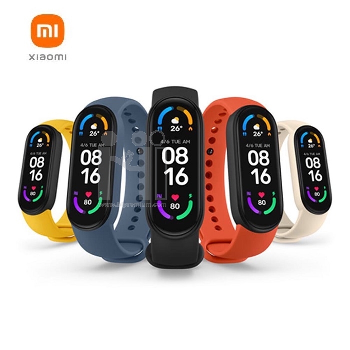 นาฬิกาข้อมือเพื่อสุขภาพ Xiaomi Mi Smart Band 6 , Xiaomi Mi Smart Band 6, Xiaomi Smart Watch, นาฬิกาเพื่อสุขภาพ, นาฬิกานับแคลอรี่, นาฬิกาฟิตเนส, นาฬิกาวัดระยะทาง, นาฬิกาวัดความดัน, สายรัดข้อมือออกกำลังกาย, นาฬิกาอัจฉริยะ 