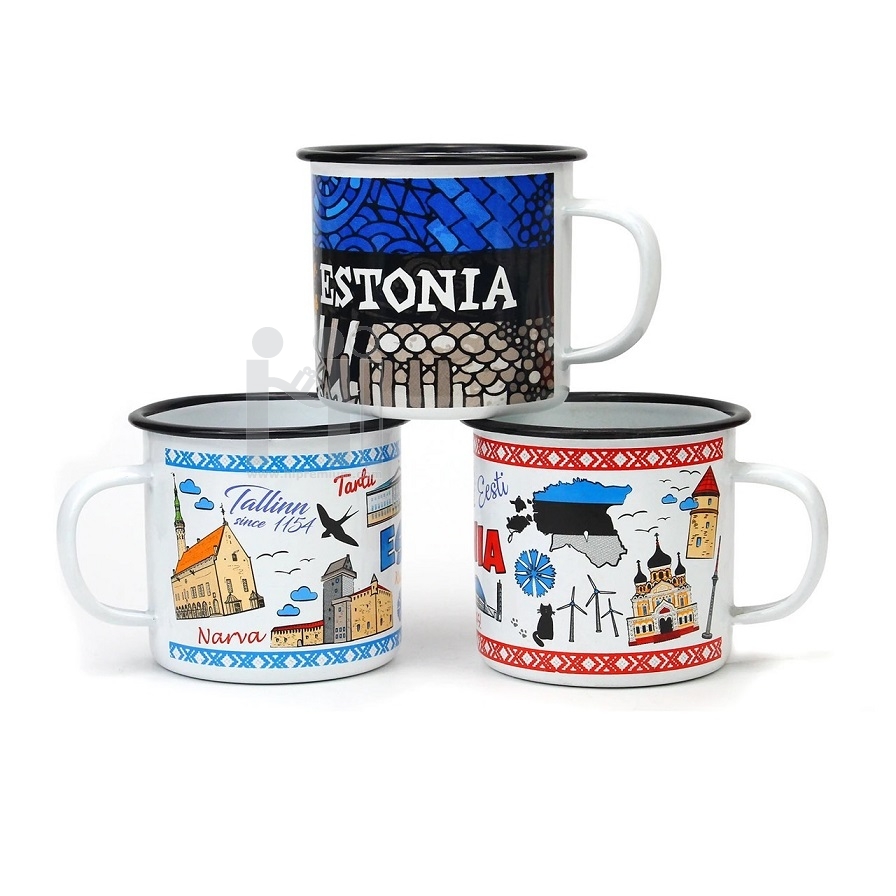 แก้วน้ำสังกะสี Enamel Mug , แก้วสังกะสี, แก้วน้ำสังกะสี, แก้วมักสังกะสี, Enamel Mug