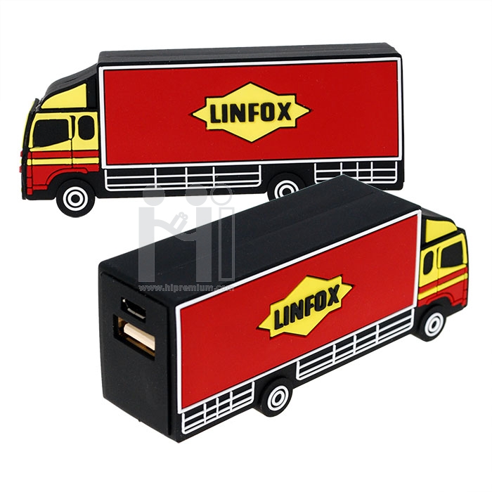 Customer พาวเวอร์แบงค์รถขนส่ง LINFOX ขึ้นรูปใหม่<br>หรือทรงอื่นๆตามสั่งแบตสำรองสั่งทำ , พาวเวอร์แบงค์ ขึ้นรูปใหม่, พาวเวอร์แบงค์ การ์ตูน,พาวเวอร์แบงค์ ออกแบบเอง, พาวเวอร์แบงค์ ตามสั่ง, Power Bank ตามสั่ง,  Power Bank การ์ตูน, Power Bank ออกแบบเอง, Power Bank 5,000 mAh, พาวเวอร์แบงค์ 5,000 mAh