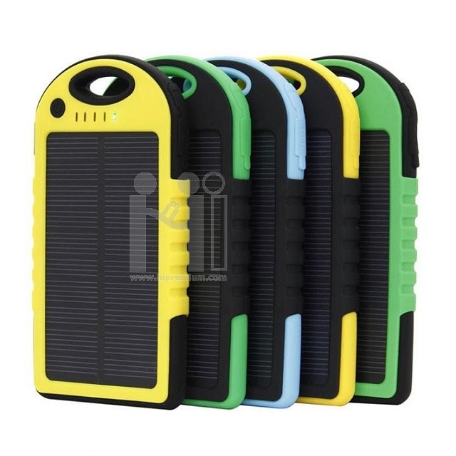 Solar Power Bank พาวเวอร์แบงค์โซล่าเซลล์ พลังงานแสงอาทิตย์<br>ที่ชาร์ตแบตสํารองพกพาพรีเมี่ยม