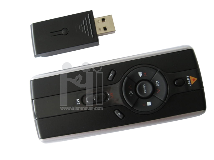 Wireless Presenter เลเซอร์พอยเตอร์ไร้สาย มัลติฟังชั่น