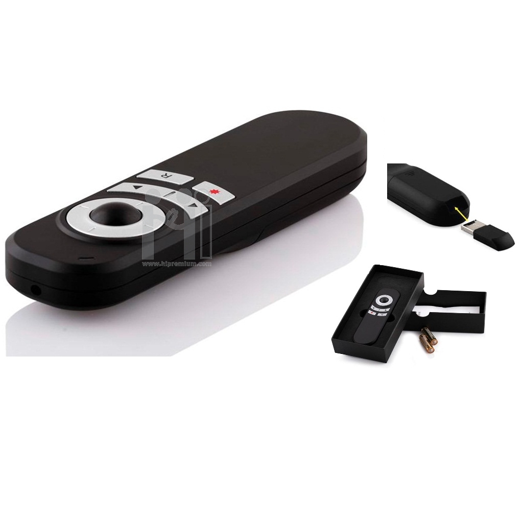 Wireless Presenter เลเซอร์พอยเตอร์ไร้สาย มัลติฟังชั่น