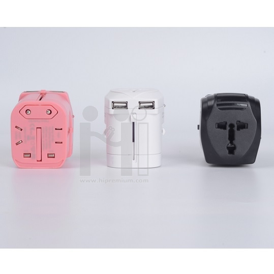 ***ปลั๊กไฟทั่วโลก International Travel Plug Adapter  UNIVERSAL ADAPTER