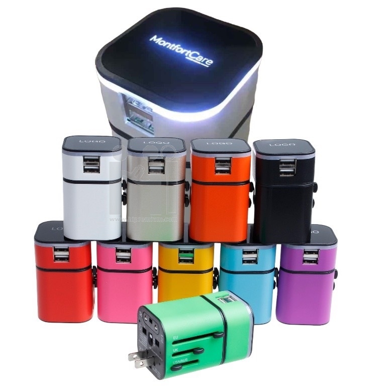 UNIVERSAL ADAPTER ปลั๊กไฟทั่วโลก , universal adapter,ปลั๊ก อเนกประสงค์,universal adapter usb,ปลั๊กไฟทั่วโลก,หัวแปลงปลั๊กไฟ,หัวแปลงปลั๊กไฟ พรีเมี่ยม, ปลั๊กไฟมีแสงโลโก้