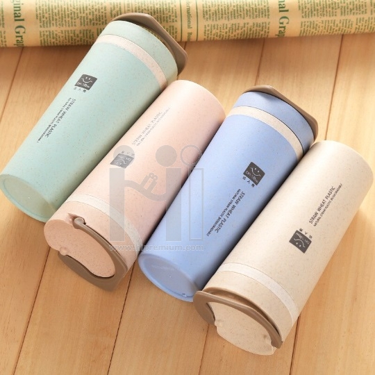 Eco Cup กระบอกน้ำฟางข้าวสาลี<br>Straw Wheat Plastic Cup