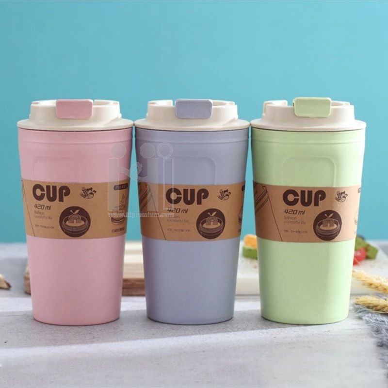 Eco Cup แก้วน้ำฟางข้าวสาลี<br>Straw Wheat Plastic Cup