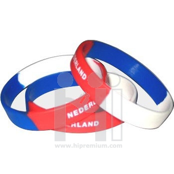 Wristband ริสแบนด์ทูโทน สายรัดข้อมือซิลิโคนริสแบน 